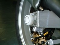 Chrániče kyvné vidlice, Suzuki GSX, bílé
